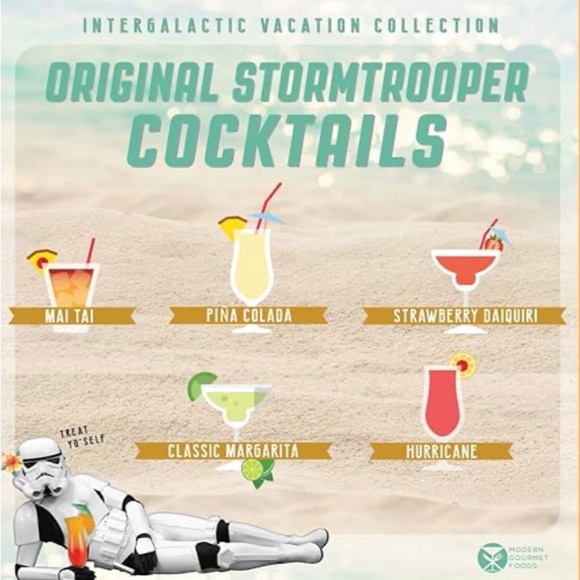 Stormtrooper Cocktail Mix Set - Gift Set with 5 Cocktail Mixes of 70 ml each - Picture 6 of 6